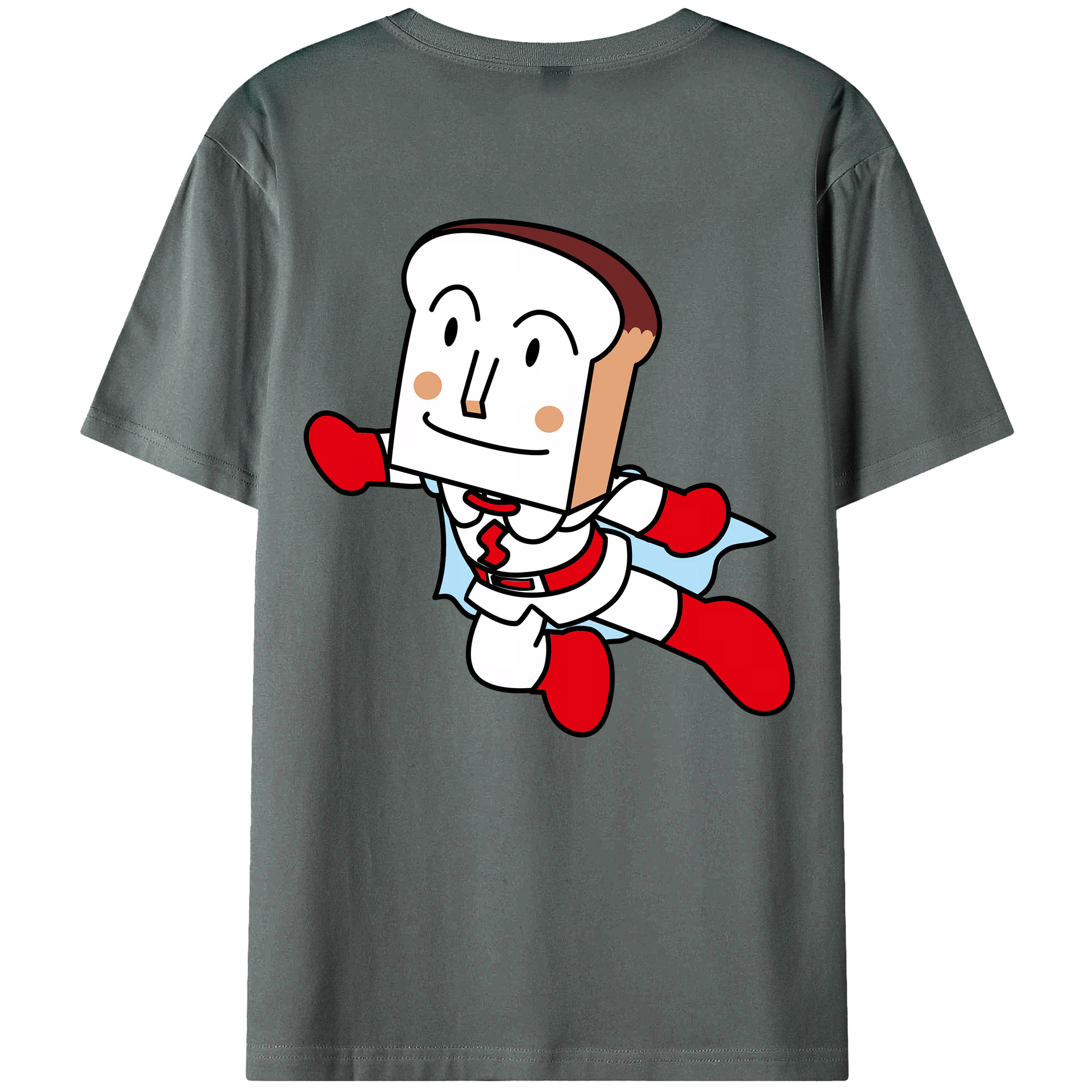 （画像用） アンパンマン Anpanman 綿100％ メンズ半袖Tシャツ（バックプリント） 通気性